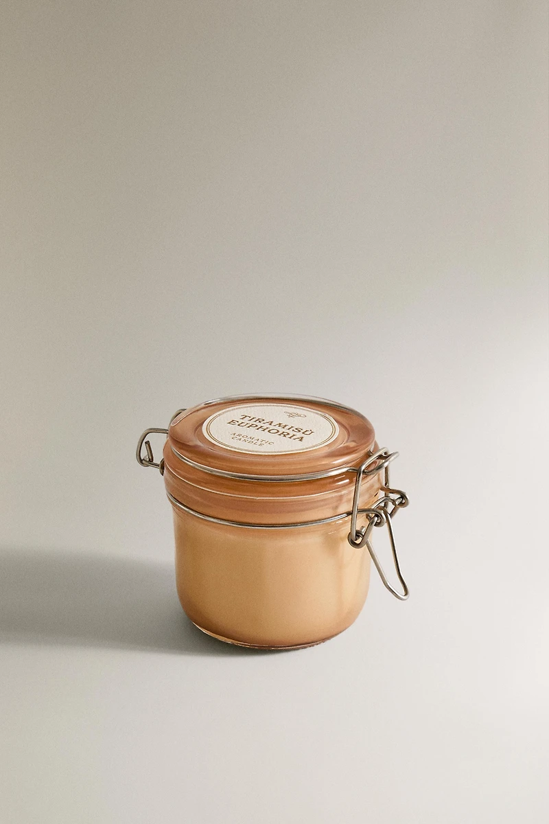 (120 G) BOUGIE PARFUMÉE TIRAMISU EUPHORIA