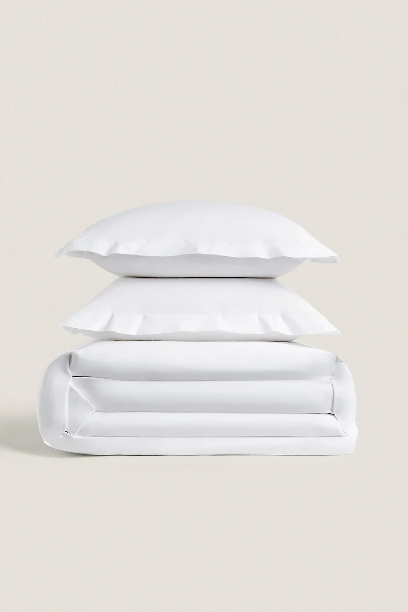 PERCALE COTTON DUVET COVER ( THREAD COUNT