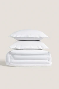 PERCALE COTTON DUVET COVER ( THREAD COUNT