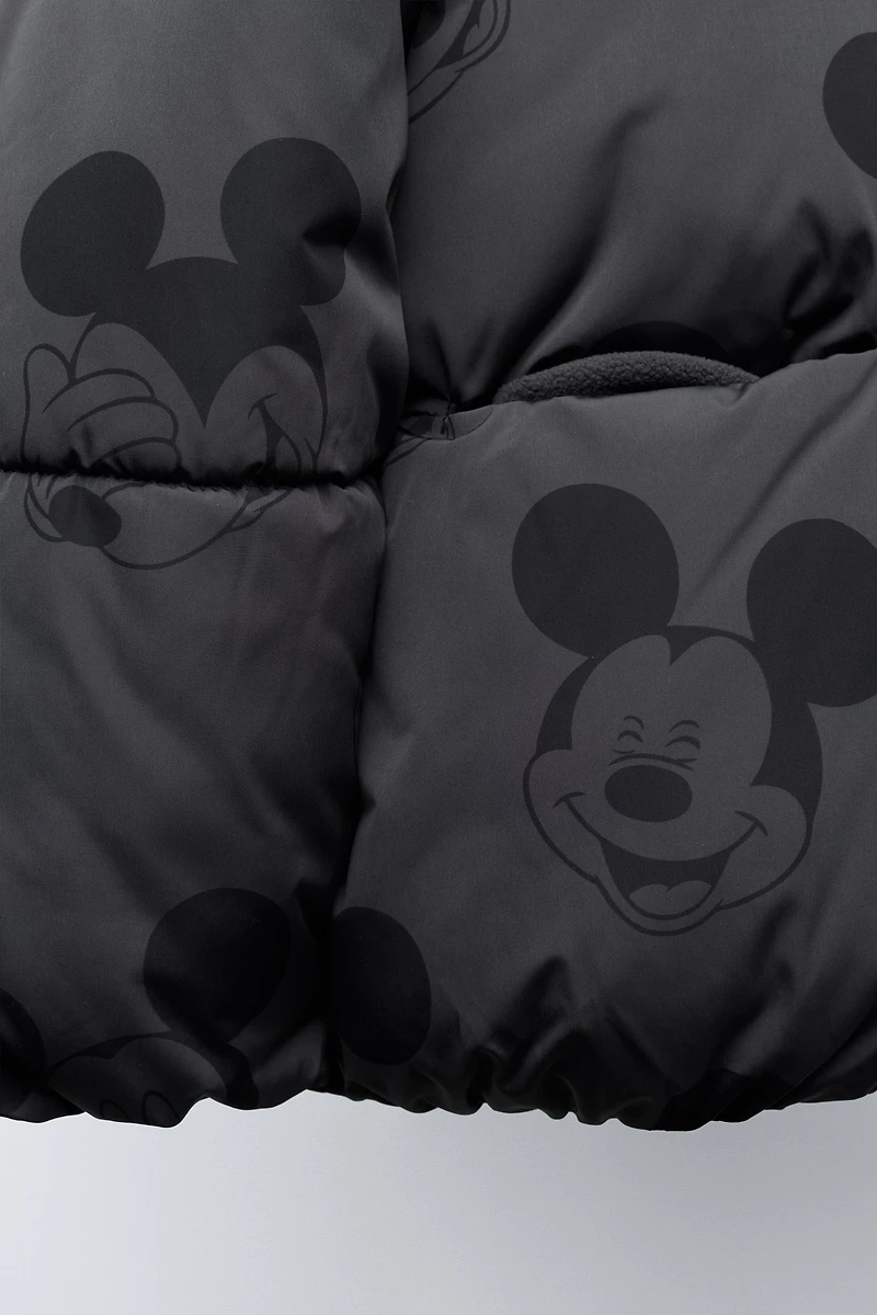 WATER REPELLENT AND WINDPROOF MICKEY MOUSE © DISNEY PUFFER COAT