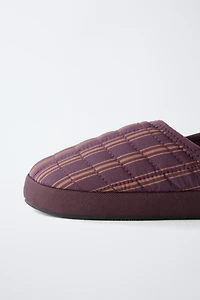 CHAUSSONS À CARREAUX