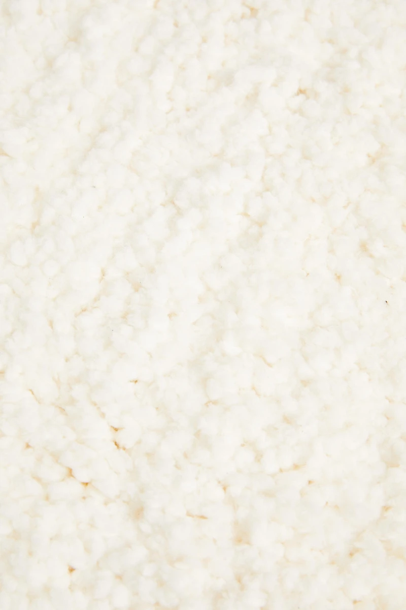RECTANGULAR TEXTURED COTTON AREA RUG