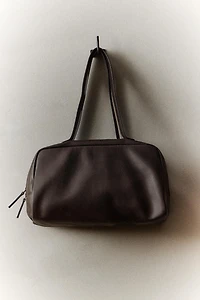 LEATHER MINI BOWLING BAG