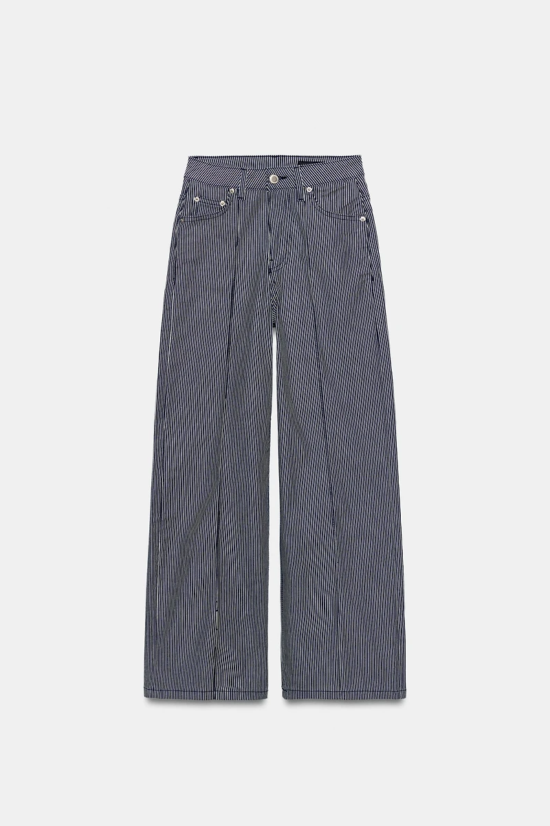ZW COLLECTION WIDE LEG HIGH-RISE JEANS