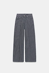 ZW COLLECTION WIDE LEG HIGH-RISE JEANS