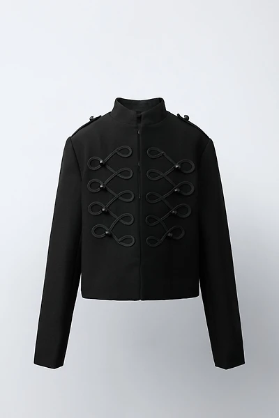 FITTED BUTTON JACKET