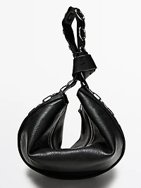 Sac à œillets en cuir nappa