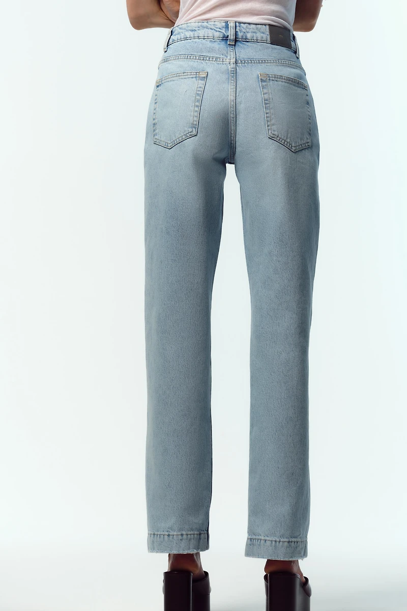 Z.04 STRAIGHT LEG MID RISE FULL LENGTH JEANS