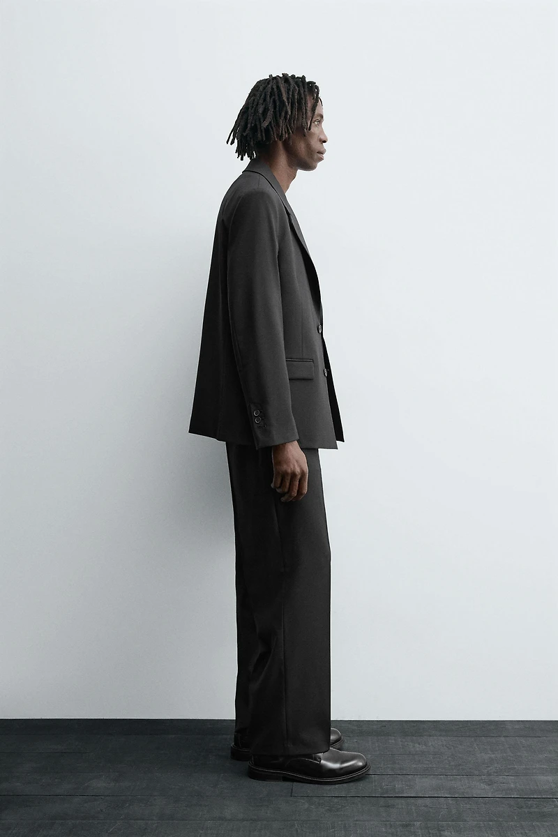 WOOL SUIT PANTS