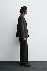 WOOL SUIT PANTS