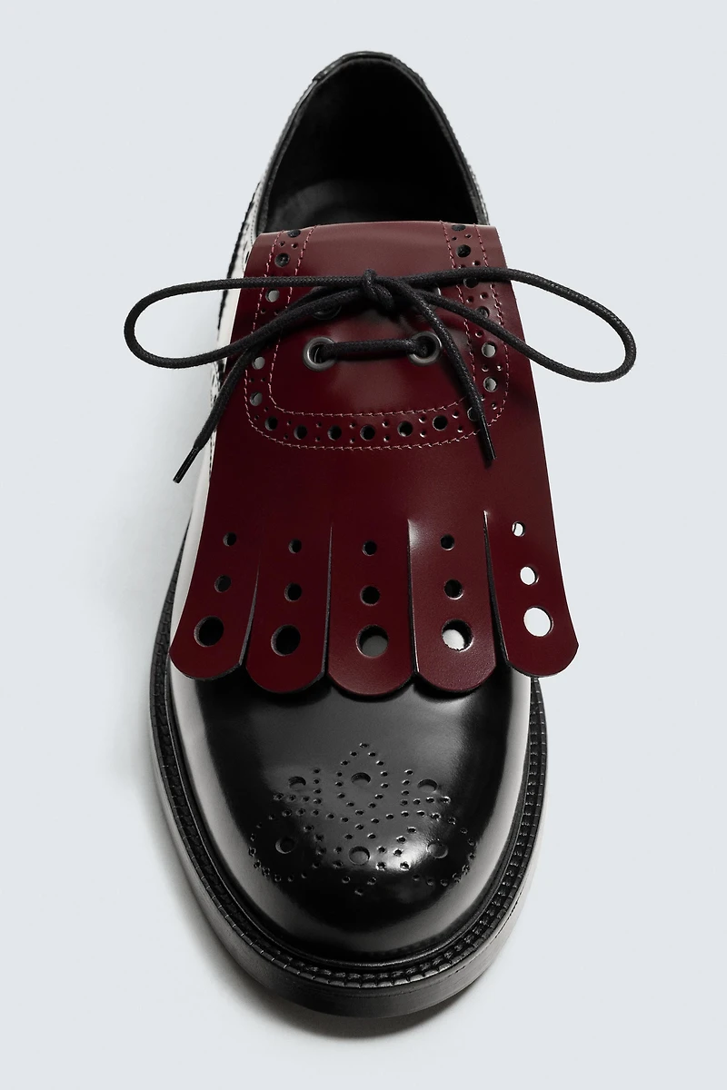 CHAUSSURES EN CUIR HARRY LAMBERT FOR ZARA X DISNEY