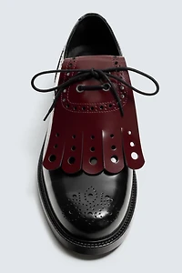 CHAUSSURES EN CUIR HARRY LAMBERT FOR ZARA X DISNEY