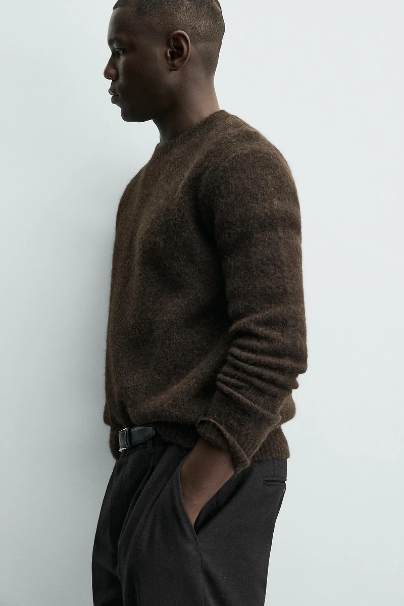 WOOL TEXTURED JUMPER