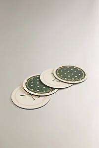 PACK OF GOLF CORK COASTERS (PACK OF 4)