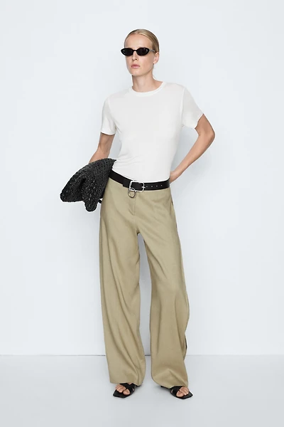 Flowing pleated pants - STUDIO