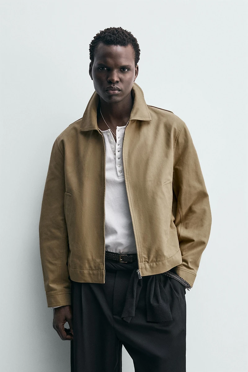 CROPPED FIT JACKET