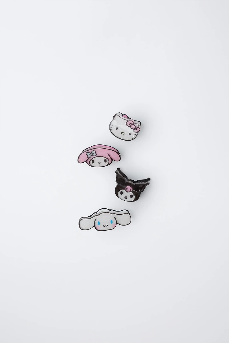PACK OF FOUR HELLO KITTY AND FRIENDS © SANRIO HAIR CLIPS