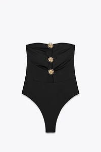 SUN PIECES BANDEAU SWIMSUIT