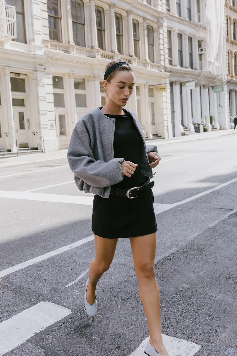 SOFT BOMBER JACKET
