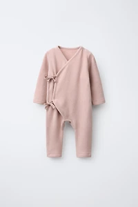 SOFT TOUCH WRAP JUMPSUIT