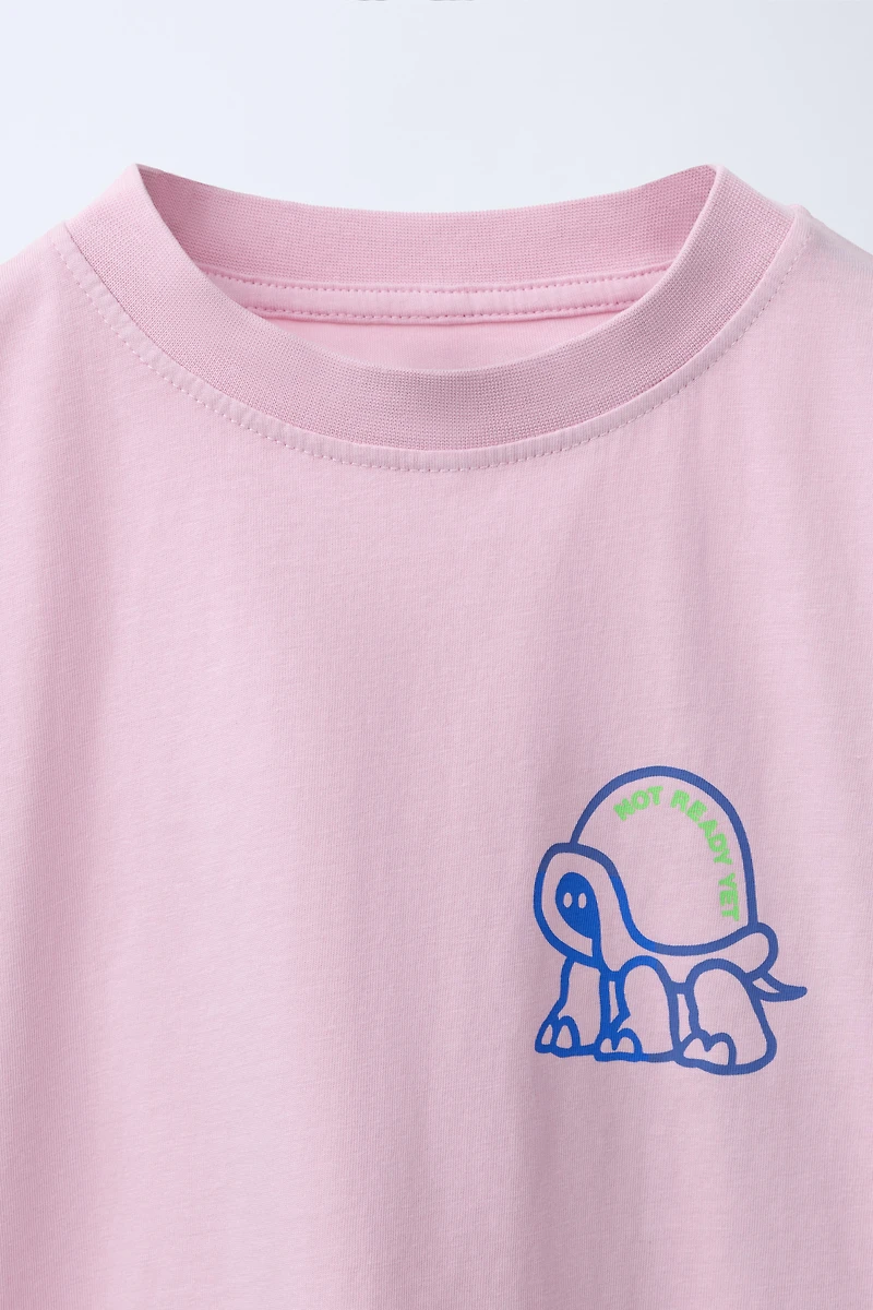 SNAIL PRINT T-SHIRT