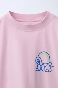 SNAIL PRINT T-SHIRT