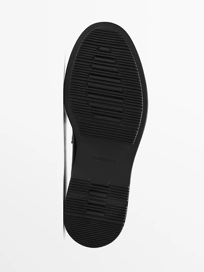Mocassins patte en nappa