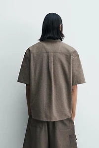OVERSIZED FIT POCKET SHIRT