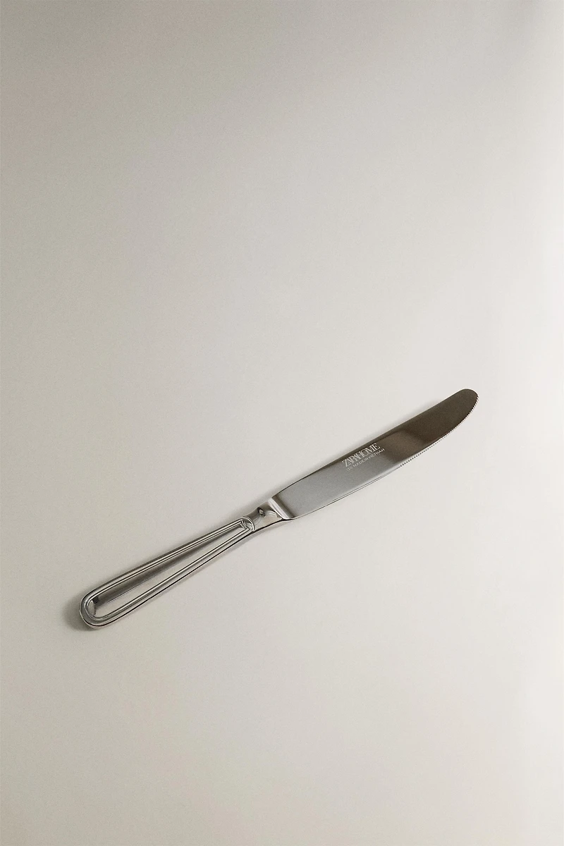 SHINY STEEL DESSERT KNIFE