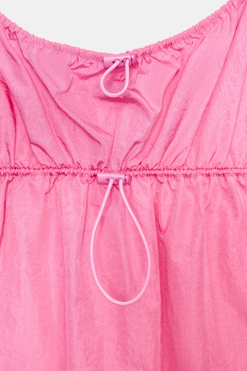 SHORT NYLON STOPPER DRESS