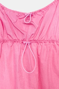 SHORT NYLON STOPPER DRESS
