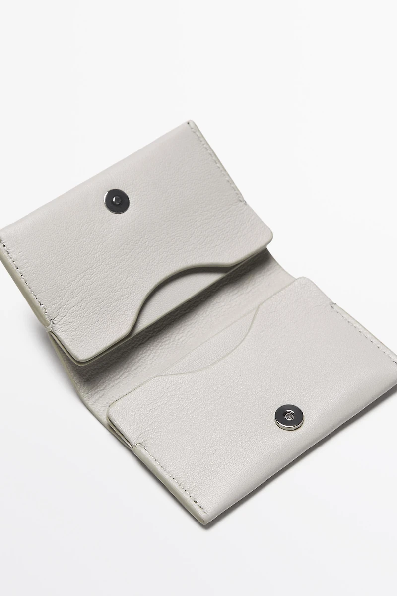 Nappa leather wallet