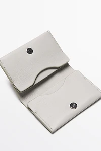 Nappa leather wallet