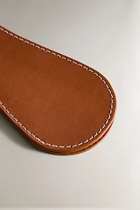 CHAUSSE-PIED CUIR VOYAGE