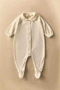 CHILDREN'S MOON FOOTED ROMPER