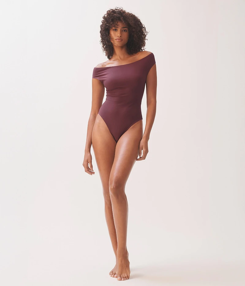 CINDY CRAWFORD BODYSUIT AND DENIM SET