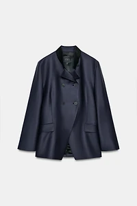 ZW COLLECTION FITTED CONTRAST BLAZER