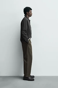 REGULAR FIT TEXTURED POLO