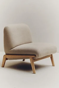 FAUTEUIL TAPISSÉ LIN