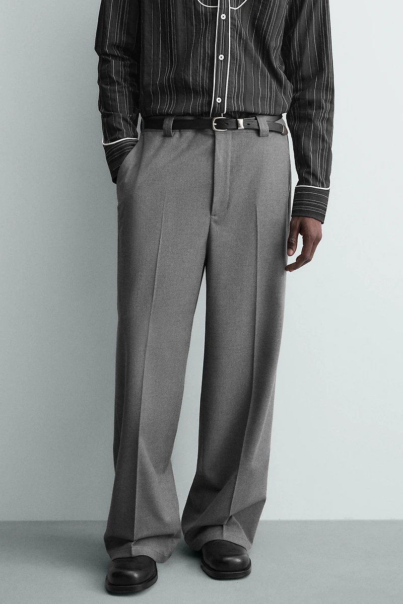 FLOWY WIDE FIT PANTS