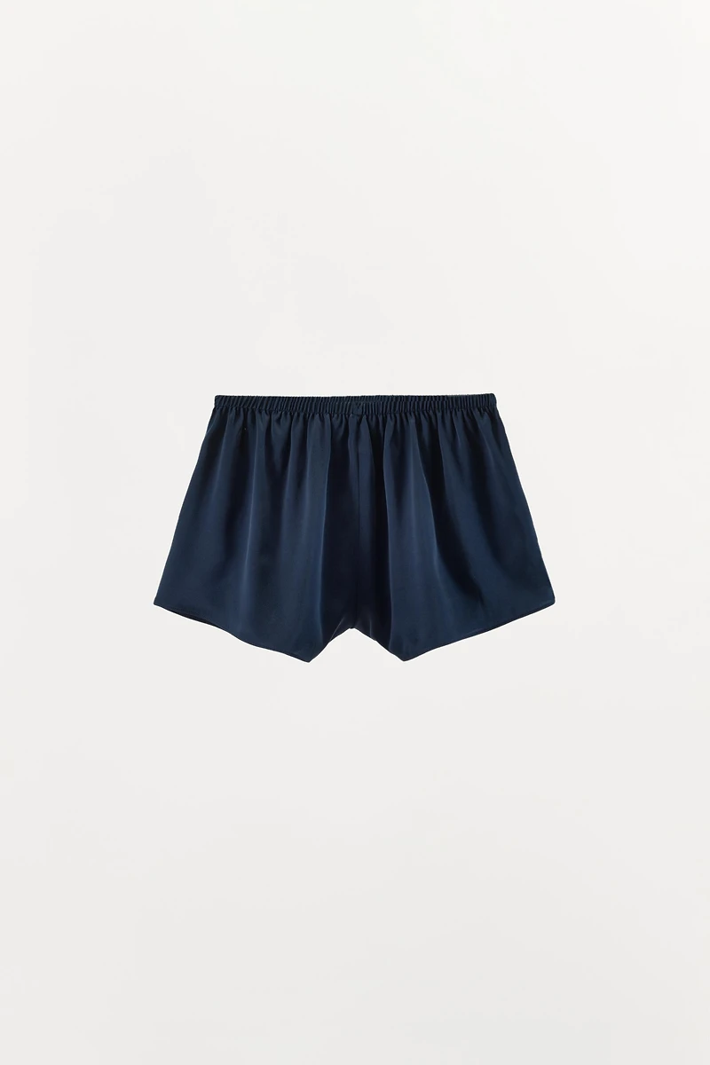 100% SILK SHORTS