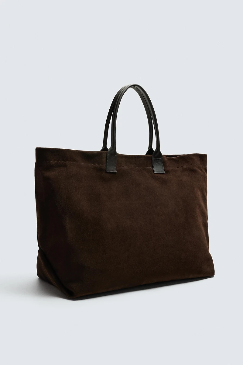 LIMITED EDITION LEATHER SHOPPER BAG