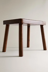 ACACIA WOOD STOOL