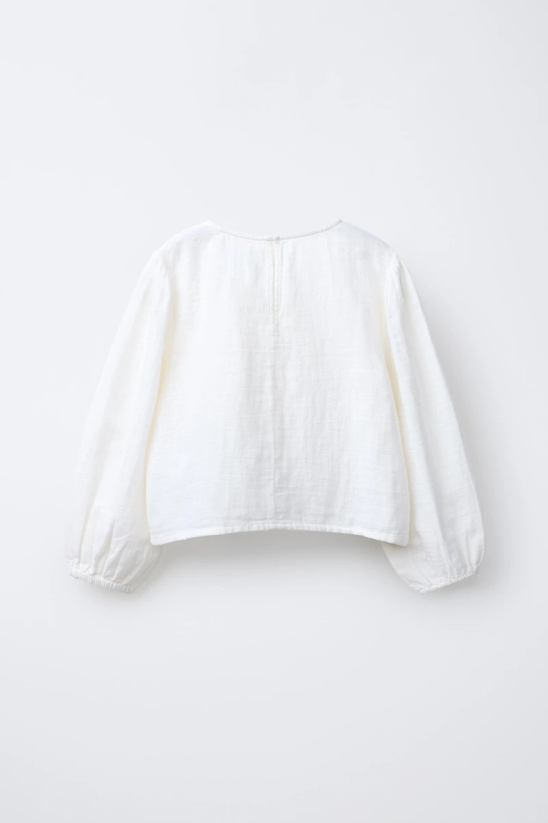 EMBROIDERED ROMANTIC SHIRT