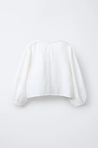 EMBROIDERED ROMANTIC SHIRT