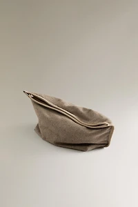 LARGE FABRIC MAKEUP BAG