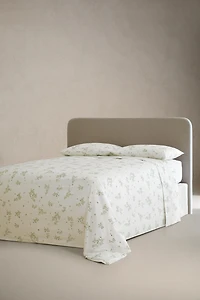 CLOVER AND LADYBUG COTTON FLAT SHEET