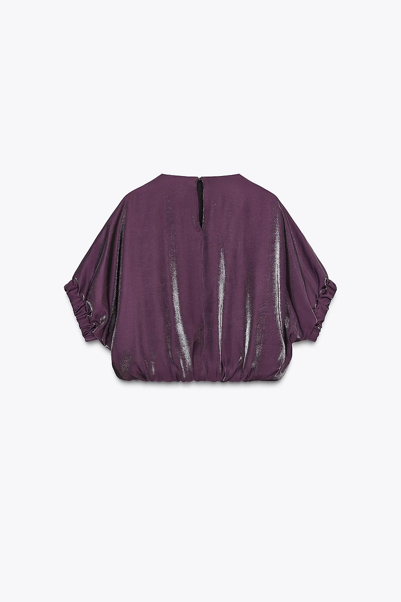 SATIN BALLOON TOP