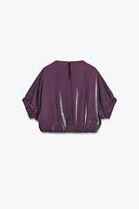 SATIN BALLOON TOP