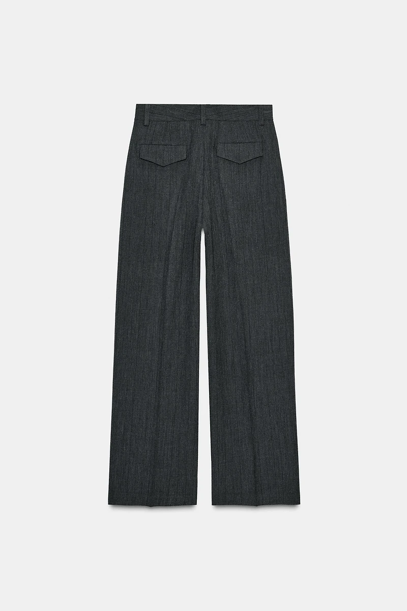 ZW COLLECTION TEXTURED PANTS